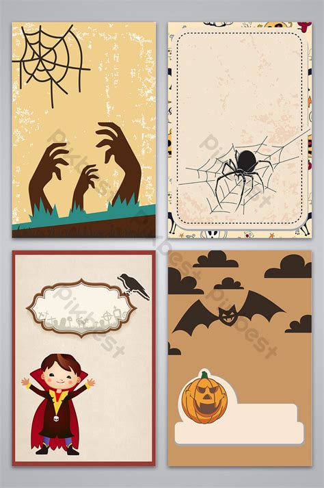 Halloween Cute Minimalist Background Backgrounds | PSD Free Download - Pikbest