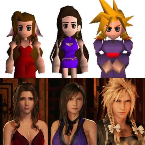 Dress comparisons : r/FinalFantasyVII