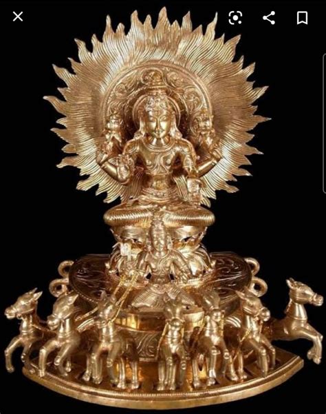 Surya Dev Statue at Rs 1600/kg | Brass Figures in Kumbakonam | ID: 22905476397