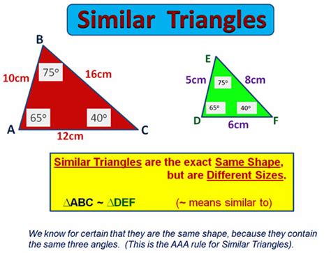 Similar Triangles | Passy's World of Mathematics