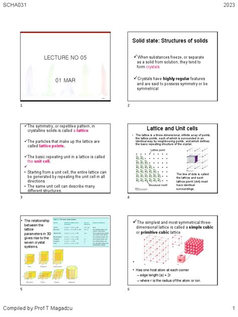 Solid State Notes | PDF