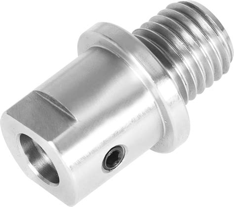 Woodworking Lathe Headstock Spindle Adapter 1" x 8TPI to 1-1/2-8 TPI,Hard Steel Material ...