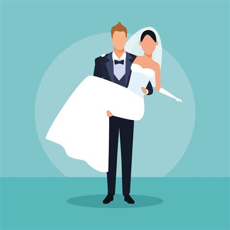 Caricature de couple de mariage 663106 - Telecharger Vectoriel Gratuit, Clipart Graphique ...