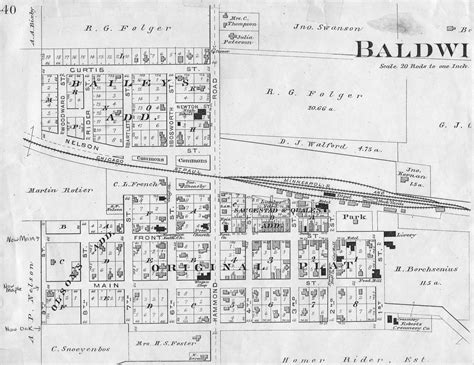 ‎Plat Map of Baldwin, Wisconsin - UWDC - UW-Madison Libraries