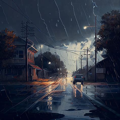 Rainstorm by Asar Studios Digital Art by Celestial Images - Fine Art ...