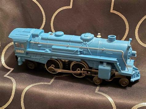 Antique O Gauge Lionel 1989 Safari Blue Train Steam Engine Locomotive Lighted | eBay in 2021 ...