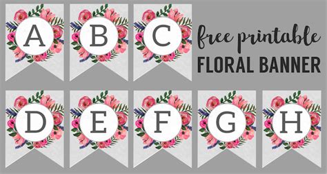 Free Printable Birthday Banner Ideas - Paper Trail Design