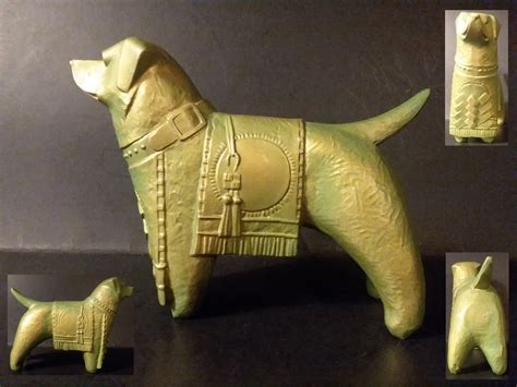 Japanese Tosa fighting dog okimono | Collectors Weekly