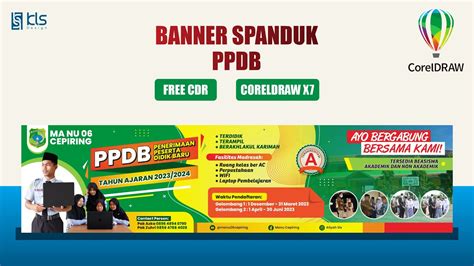 Free Cdr Desain Banner Penerimaan Peserta Didik Baru Ppdb Klsdesign ...