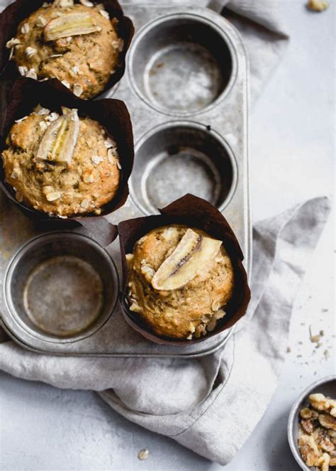 Magical Whole Wheat Banana Muffins - Broma Bakery