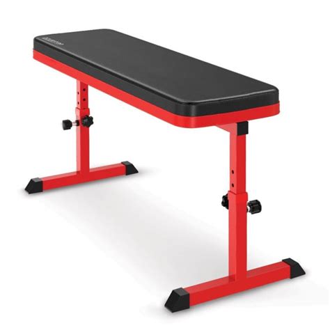 Powertrain Height-Adjustable Flat Weight Bench