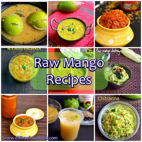 18 Raw Mango Recipes–South Indian Raw Mango Recipes | Chitra's Food Book