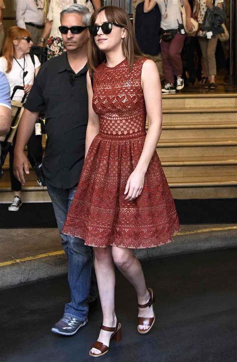 Dakota Johnson Wears Three Dresses in One Day | Us Weekly