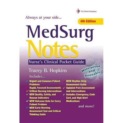 Medsurg Notes : Nurse's Clinical Pocket Guide - Walmart.com - Walmart.com