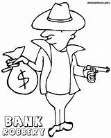 Robber Coloring Pages  Home sketch template