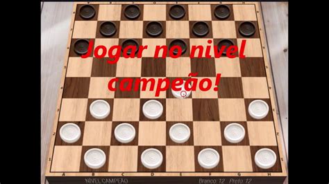 Jogo de Damas jogar no nível campeão - YouTube