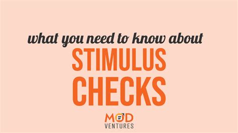 Individual Stimulus Check: What You Need to Know | MOD Ventures, LLC