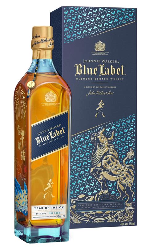 JOHNNIE WALKER BLUE LABEL YEAR OF THE OX 750ML - A1 Liquor