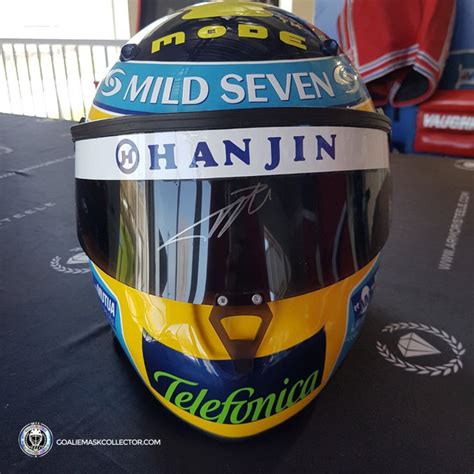 Fernando Alonso Signed Helmet F1 – Racing Helmet Collector | Signed F1 ...