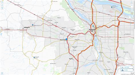 Beaverton Oregon Map - United States