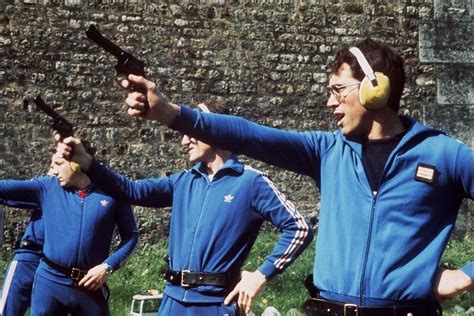 GIGN Founder Christian Prouteau and other Groupe operatives training ...