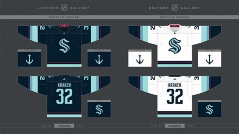 [icethetics] Seattle Kraken Jerseys : r/hockey