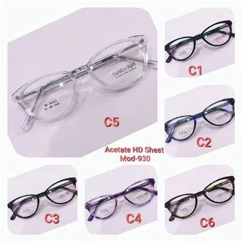 Acetate Eyeglass Frame at best price in Surendranagar | ID: 2852960973355