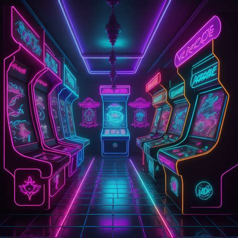 Neon Arcade Games by MikeMorris1988 on DeviantArt