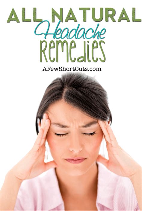 All Natural Headache Remedies - A Few Shortcuts