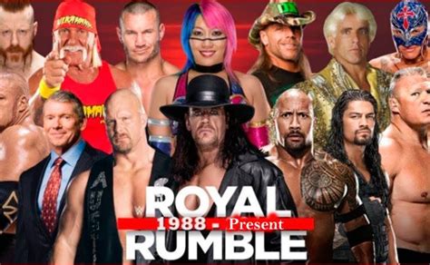 WWE Royal rumble winners list 1988 to present