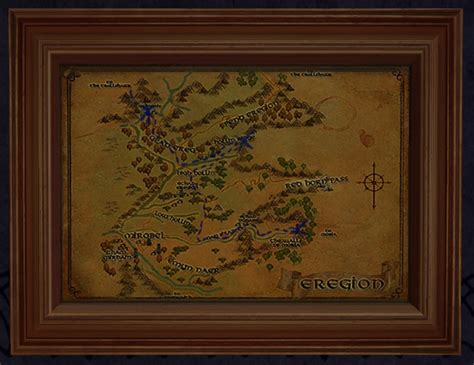 Lotro Eregion Map