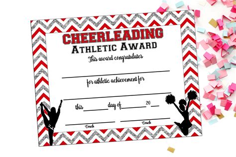 Free Cheer Certificate Templates