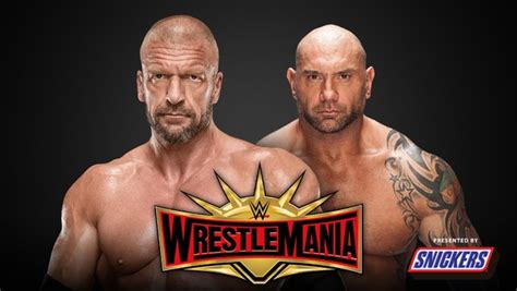 Triple H Vs. Batista Confirmed For WWE WrestleMania 35