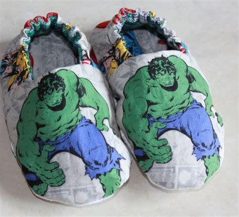 Hulk Slippers With Non-skid Sole Made With Incredible Hulk | Etsy ...