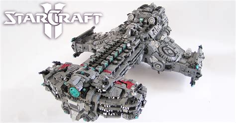 StarCraft Hyperion made with 15,000 LEGO bricks - The Brothers Brick | The Brothers Brick