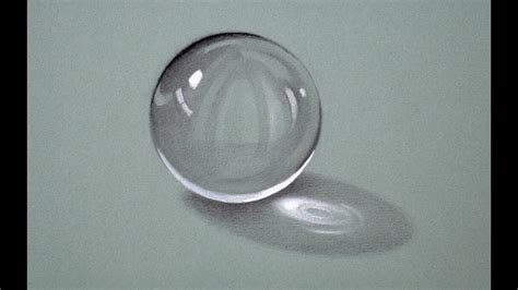 Drawing glass: how to Draw a Crystal Ball - Fine Art-Tips - YouTube