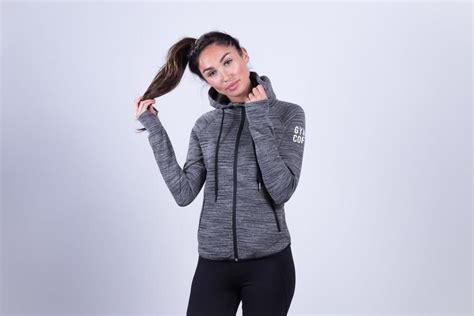 Gym+Coffee Women's Charcoal Fleck Hoodie | Hoodies womens, Hoodies, Athleisure outfits