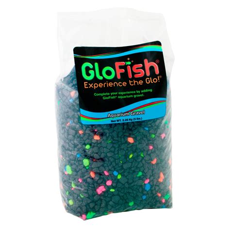 GloFish Black Multi-Color Lagoon Aquarium Gravel | Petco