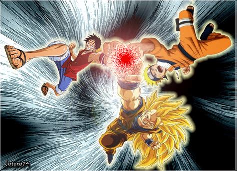 dbz naruto and one peice crossover - Dragon Ball Z Photo (17266955 ...