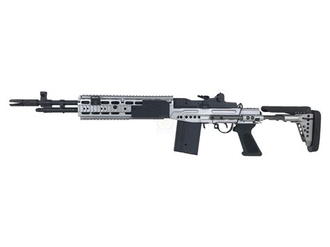 CYMA CM.032G-SV MK14 MOD 0 M14 EBR Shorty Electric Airsoft AEG Rifle | Octagon Airsoft