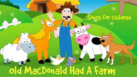 Old MacDonald Had A Farm E-I-E-I-O childrens song, and nursery rhyme - Dailymotion Video