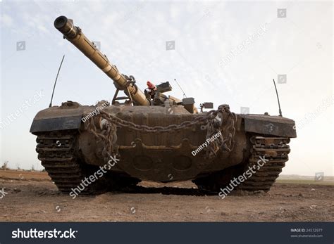 Israeli Tank Merkava ( Mercava) Mk 4 On Border With Gaza Strip Stock Photo 24572977 : Shutterstock