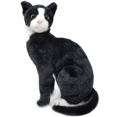 Tate the Tuxedo Cat | 14 Inch Stuffed Animal Plush Black and White ...