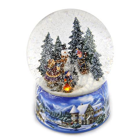 'Let it Snow' Light up musical Christmas Snowstorm Globe | Pink Cat Shop