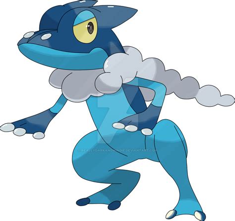 Frogadier by ReallyDarkandWindie on DeviantArt