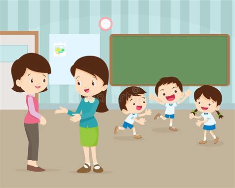 Child Parent Talking Stock Illustrations – 1,398 Child Parent Talking ...