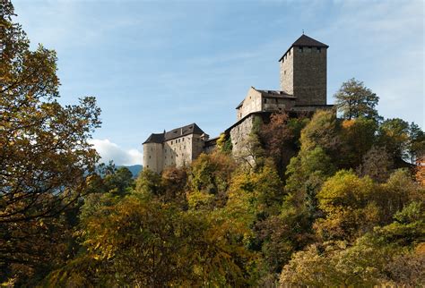 Download free photo of Castle tyrol,south tyrol,autumn,castle,meran ...