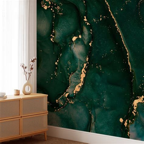 Green Marble Wallpaper Peel and Stick Marble Texture - Etsy