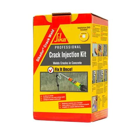 Sika Sikadur Crack Repair Kit Concrete Crack Repair System 713233 - The ...