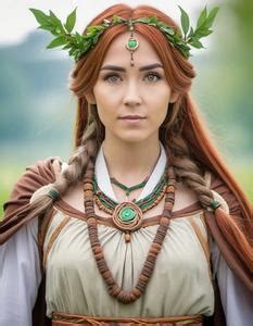 Female Druid Cosplay. Face Swap. Insert Your Face ID:1022335
